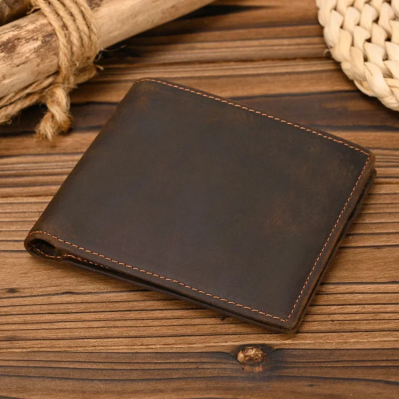 Luxury Leather Bifold Wallet for Men