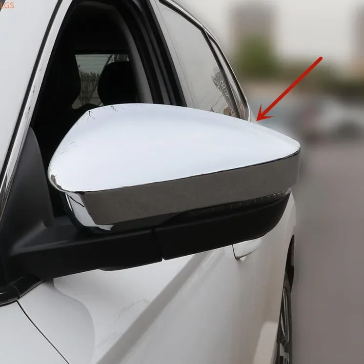 

For Skoda KAROQ 2018-2022 High-quality ABS Chrome rearview mirror decoration cover anti-rub protection car accessories