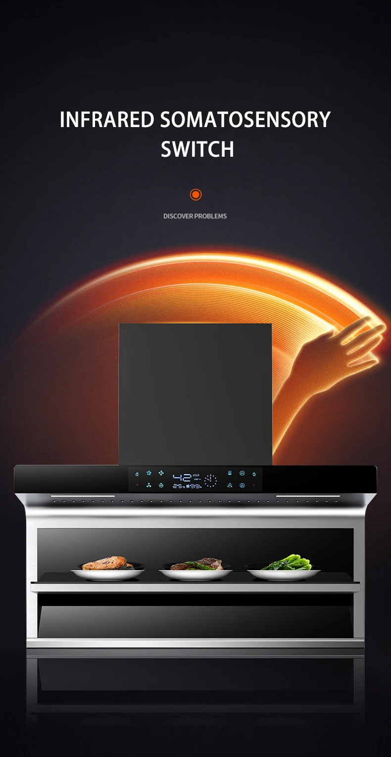 Cheap Price Portable Range Hood Copper Chimney Range Hoods Kitchen Chimney Desktop Hood