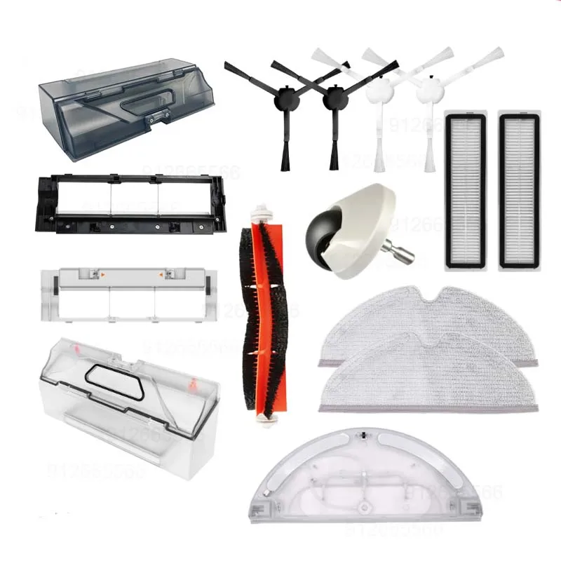 Per Xiaomi Dreame D9 Max Bot L10 Pro Robot Aspirapolvere Spazzola Laterale Principale Filtro Mop Dreame D9 Pro D9 Max Coperchio Del Rullo Della Scatol