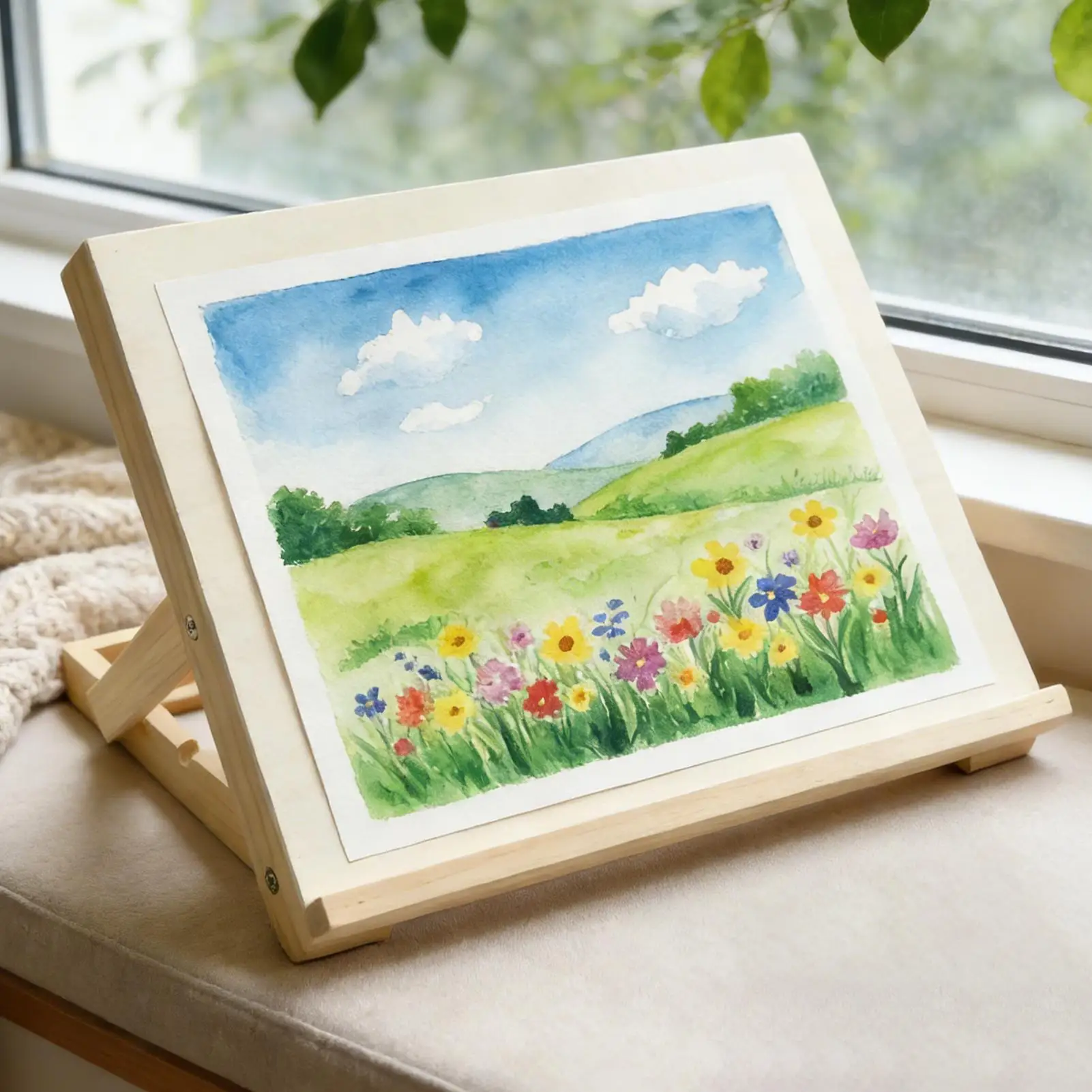 그림 그리기용 데스크탑 이젤, 나무 재질, 각도 조절 가능, 휴대용 홀더, 그림 테이블, 성인, 초보자, 청소년, 예술가용 아트 이젤
