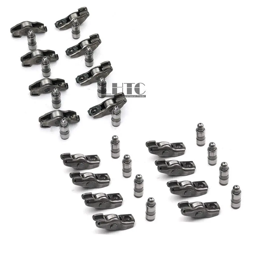 Rocker Arms Hydraulic Lifters Intake & Exhaust 16 Pcs Set for VW 1.8T Audi 2.0T 2.0 TFSI CJE CJS CNC CHH CNT CXD CJX CYF DJH DNU
