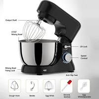 YR 4.5L Mini Chef Machine Noodle Machine Stand Kitchen Mixer Home Chef Machine Egg Beating and Noodle Mixing Machine 1