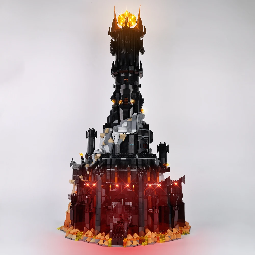 Led Light Kit For 10333 The Lord of the Rings: Barad-dûr DIY