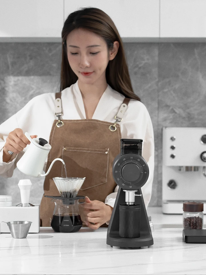 Starseeker AK74 Electric Coffee Grinder with Titanium Burr