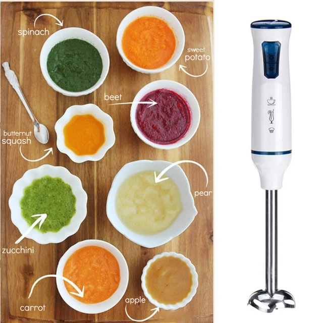 Stainless Steel 4 in 1 Immersion Blender with Detachable Shaft, New 1000  Watts