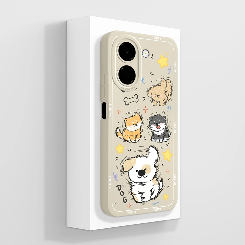 Adorable Kitten Lightweight Liquid Silicone Phone Cover - Full Protection & Soft Shell