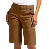Shorts For Women Trendy 2025 Casual Summer High Waisted Chino Shorts Straight Leg shorts Jogging Hiking Vacation Cargo shorts - Image 4
