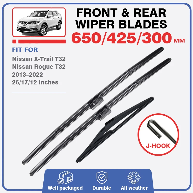 WiperBladesForNissanXTrailT32NissanRogue20132022XTrailXTrailFrontRear.jpg
