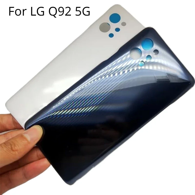 

Для LG Q92 5G задняя крышка батарейного отсека Ремонт детали для телефона
