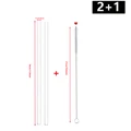 2Straws with 1Brush