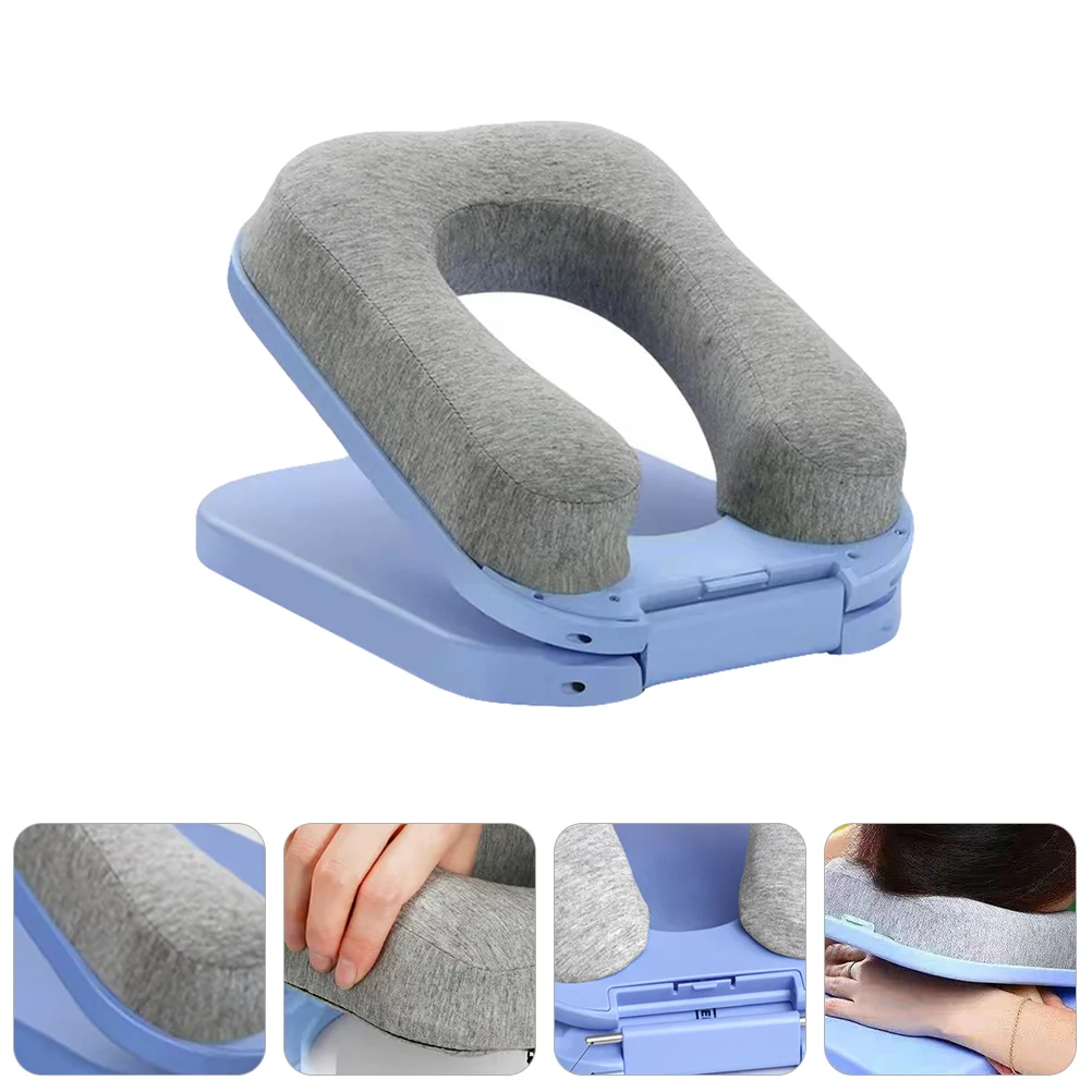 

1Pc Foldable Nap Bed Pillows Portable Sleeping Bed Pillows Office Workers Desktop Bed Pillows