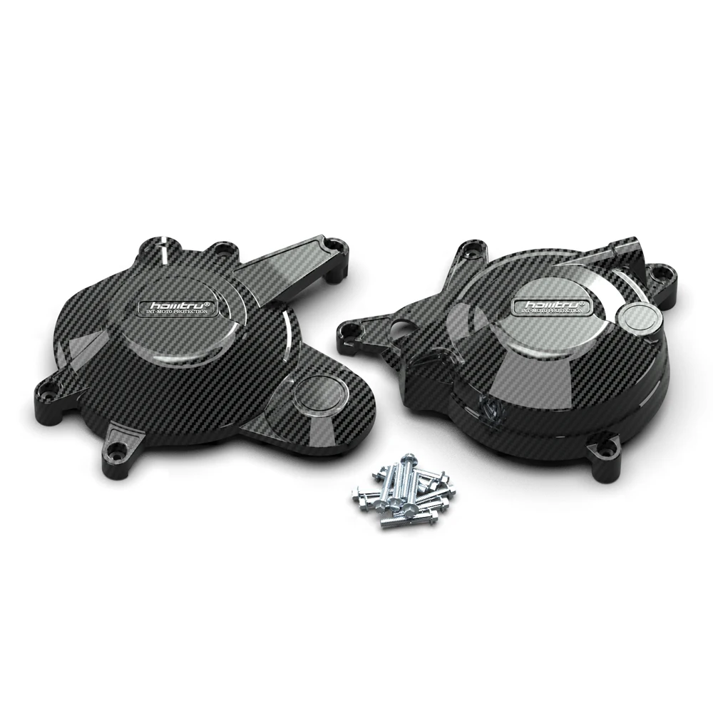 For Africa Twin CRF1100L-(No DCT) & Africa Twin CRF1100L Adventure Sport (No DCT) Engine Protection Cover carbon-look