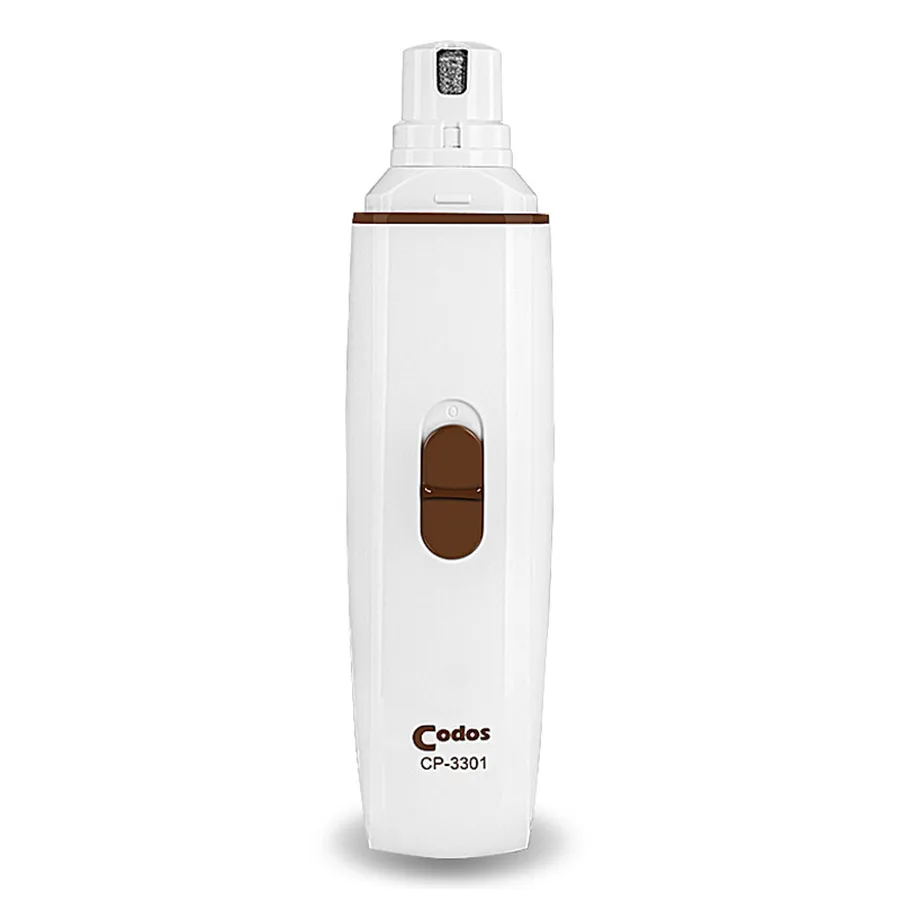 Codos CP3301 Dog Nail Grinder Electric Pet Nail Clippers Electric Nails Trimmer Pet Nail Grooming Tool File Battery Operated 3