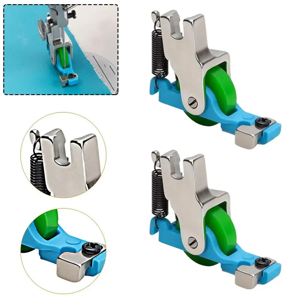 Plastic Wheel Zipper Guide Roller Presser Foot for Industrial Sewing