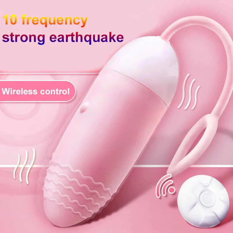 Multi- Speed Remote Control USB charge Vagina Ball Female Sex Ball Clitoris Stimulator Vibrating Egg Sex Toy Female Masturbation