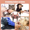 TONG New Pet Cat Grooming Hammock Helper Cat Dog Hammock Dogs Repairing Nails In Beauty Hammock Restraint Bag Pet Accessories 6