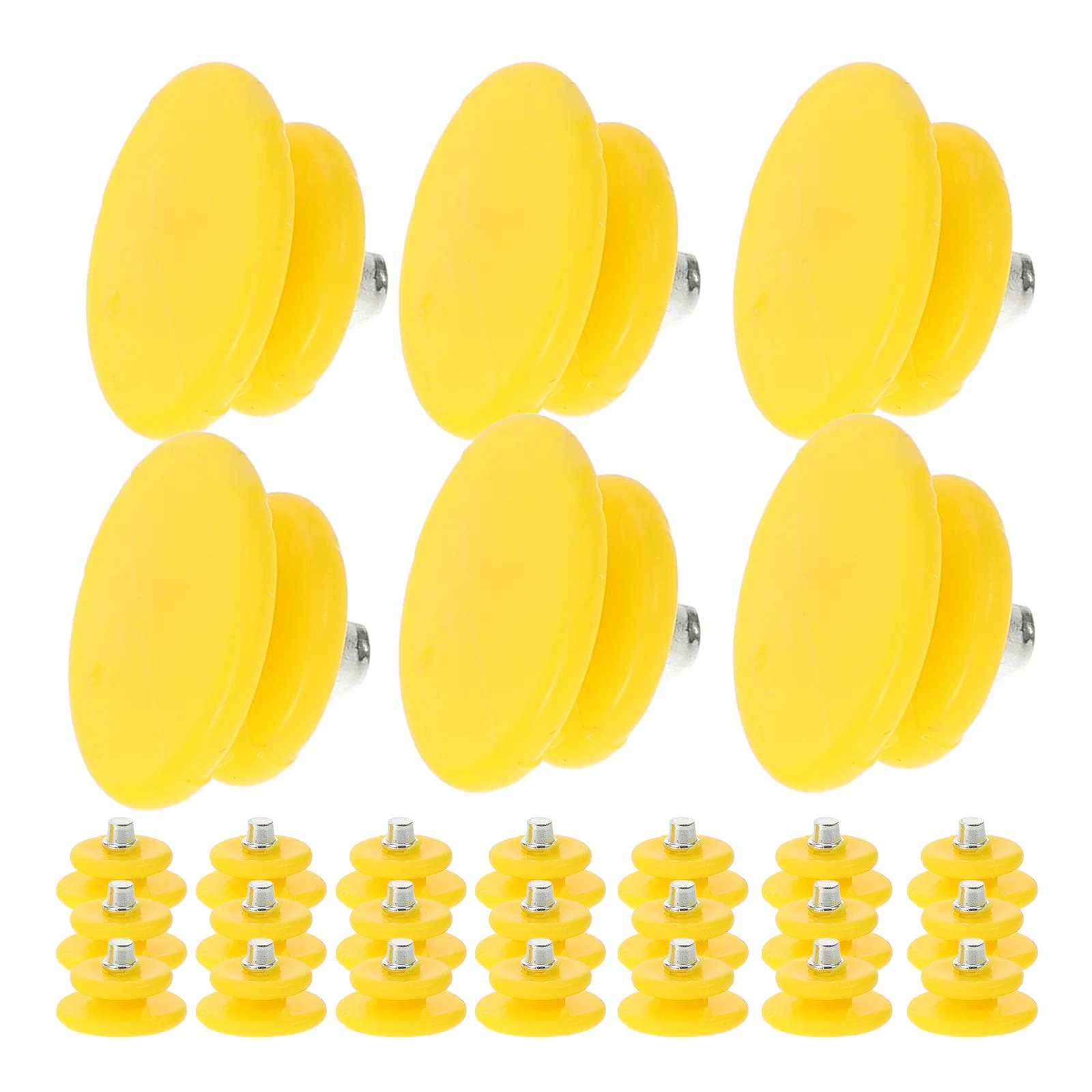 100 Pcs 미끄럼 방지 스파이크 신발 그립 아이스 그리퍼 교체 스터드 신발 스노우 클리트 부츠 견인 스테인레스 스틸 ABS