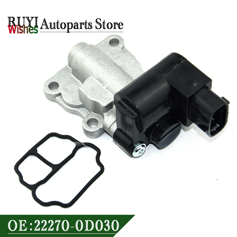 22270-0D030 22270-22050 22270-22010 For Chevrolet Prizm Toyota Corolla 1.8L Idle Air Control Valve 222700D030 2227022050