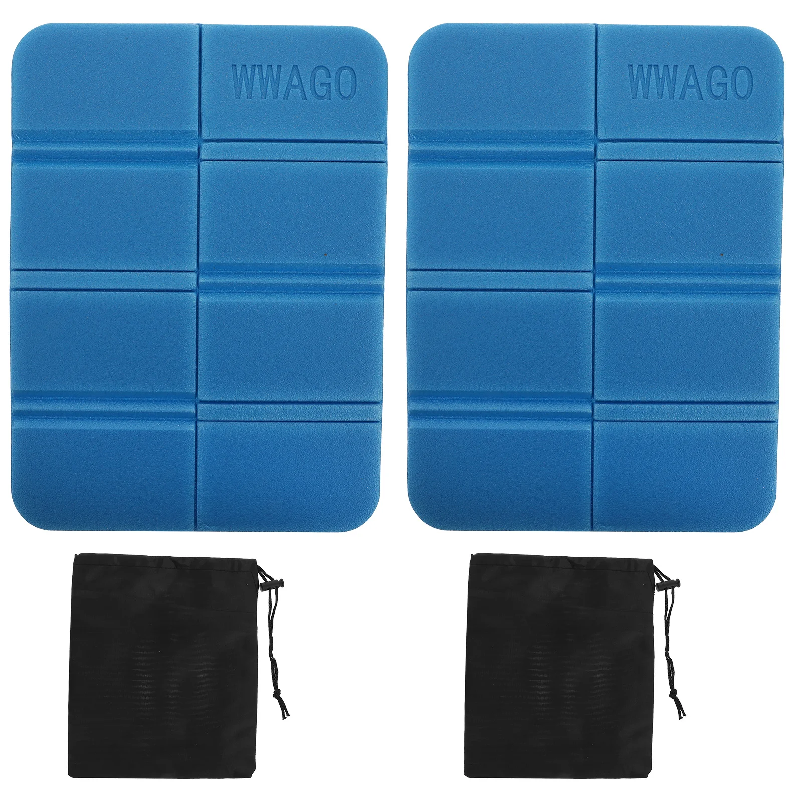 

2 Pcs Outdoor Hiking Gear Beach Portable Foldable Cushion Tourism for and Hiking Accsesorios Mat Gadgets Picnic Seat Pad Child