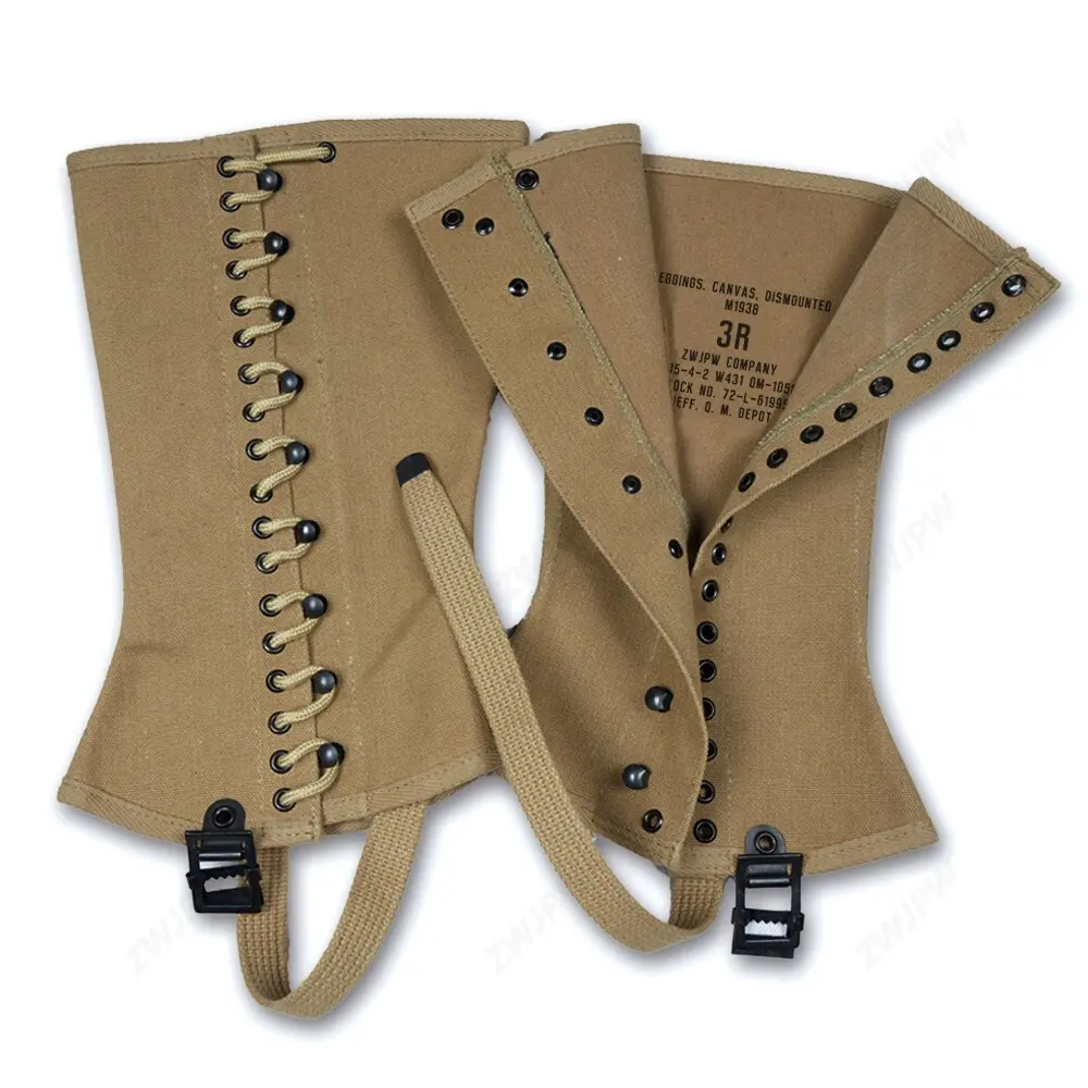 

Парусиновые леггинсы ZWJPW WW2 m1850, реконструкция WW2