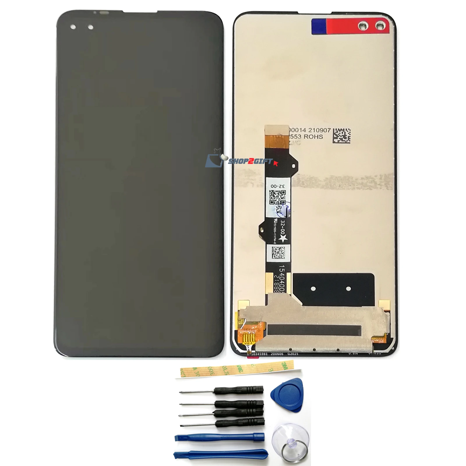 

6,7 "для Motorola Edge S 5G/Moto G100 XT2125 XT2125-4 ЖК-дисплей с сенсорным экраном и дигитайзером 3M