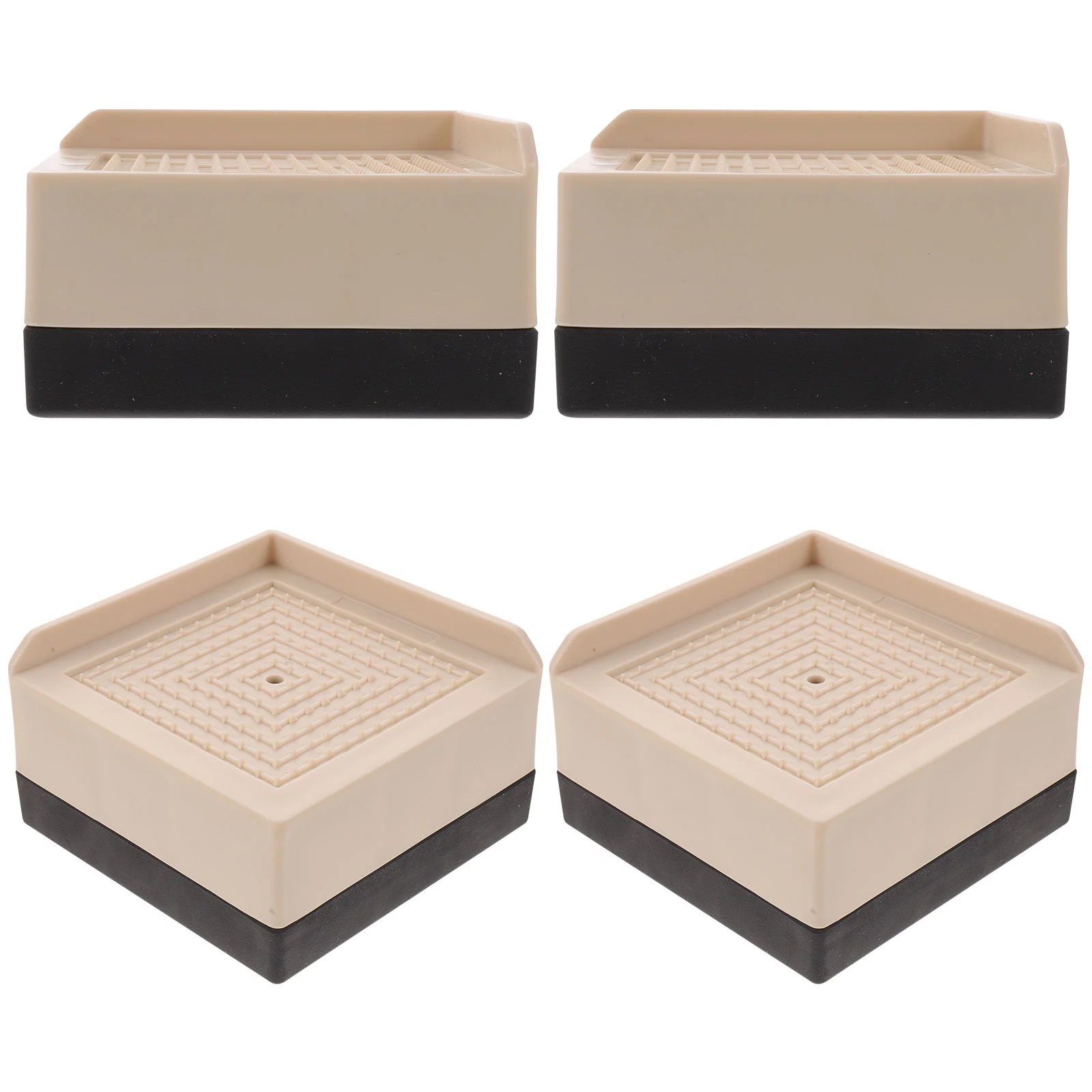 

Bed Mat Table Risers Floor Sofa Lifts Desk Raisers Blocks Couch Legs Chair Riser Pad Bedstead 8.5x8.5x5cm