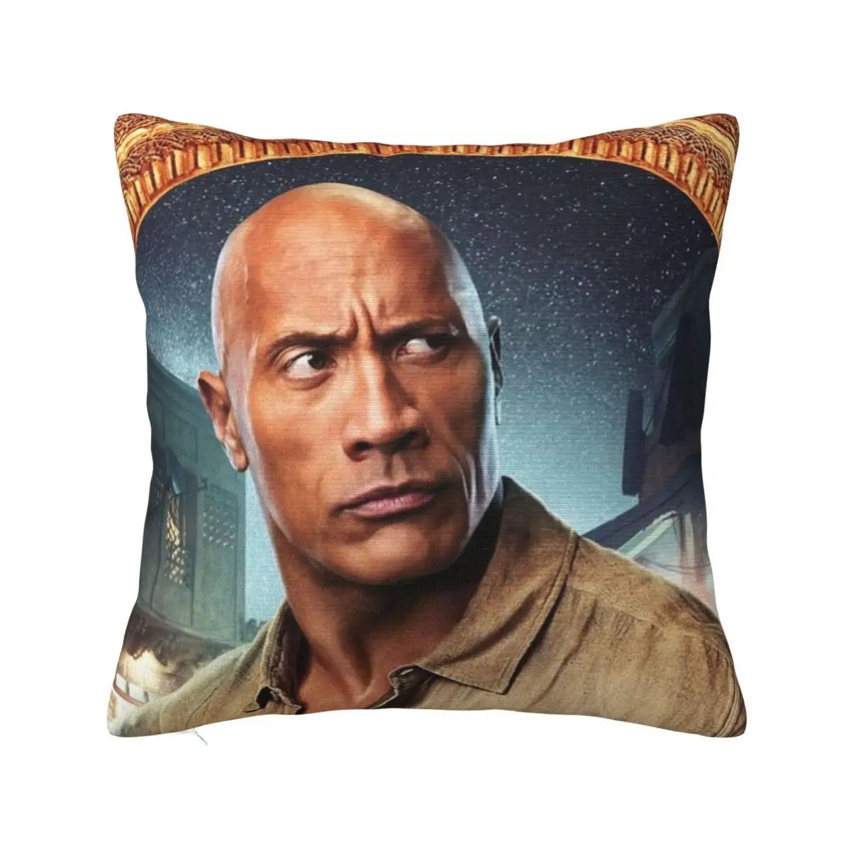 

Dwayne наволочка Johnson тканевый чехол для подушки с принтом Декор фильм мышечные Мальчики термальная наволочка для подушки 45x45 см