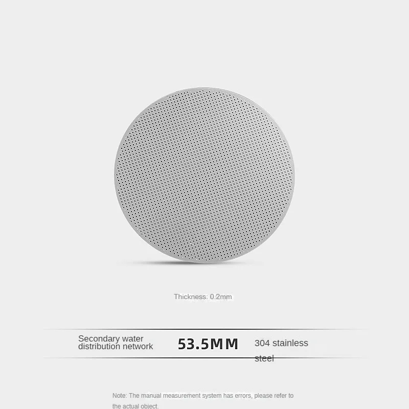 Puck Screen 58 Mm 2 Pezzi 1 Mm/17 Mm Di Spessore Per Portafiltro 150 Um
