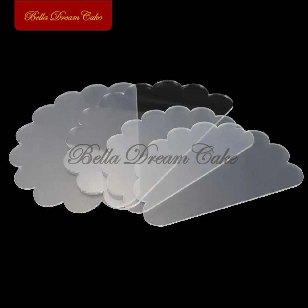 

2 шт./компл. прозрачные акриловые кондитерские диски «сделай сам» в форме бабочки, разглаживающая доска для торта, инструмент для украшения тортов, жаростойкая посуда