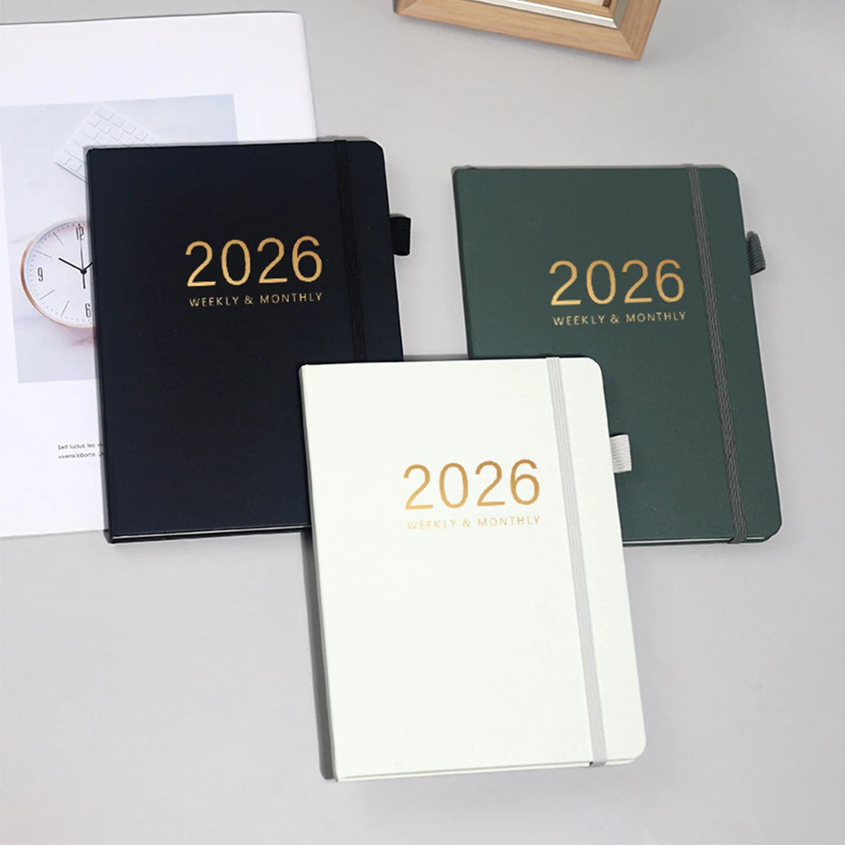 2026 From January to December Notebooks Will Be Used For Students To Loose-leaf Write Diaries Office Business Memos