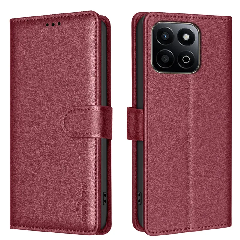 Leather Wallet Flip Case - Premium Smart Cover