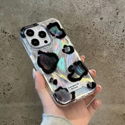 Fashion Leopard Dazzle Lustre Lining Hard Phone Case for Realme 11 ProPlus 5G (1)