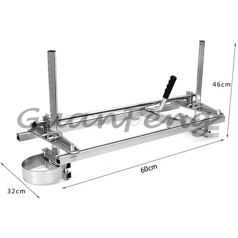 Chainsaw Cutting Frame Logging Machine Cutting Frame Sawmill Circular Wooden Board Stand