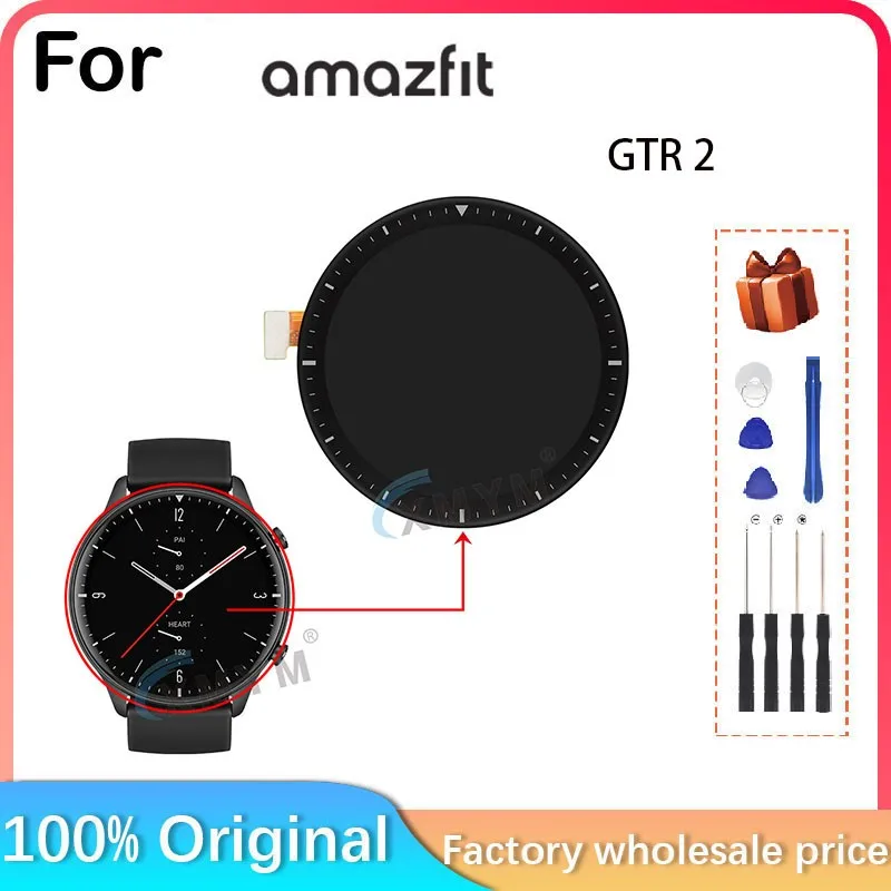 para Huami Amazfit Gtr A1951 A1952 Display Lcd Mais Painel de Toque Digitador Adequado para Amazfit Gtr A1951 A1952 Amoled Display