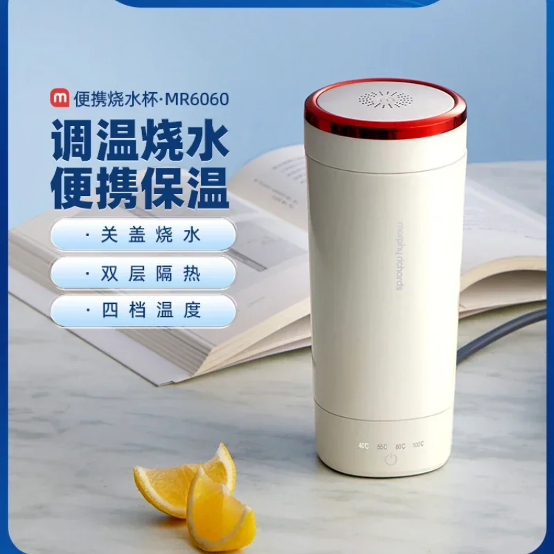 110V/220V Portable Electric Kettle for Office and Travel Use, Mini Heating Cup with Insulation Function