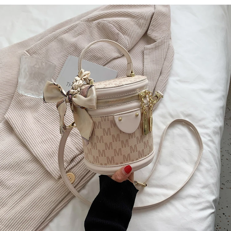 Women's Tote Bucket Bag Pu Leather Shoulder Handbag For Daily Wear_voghion.com