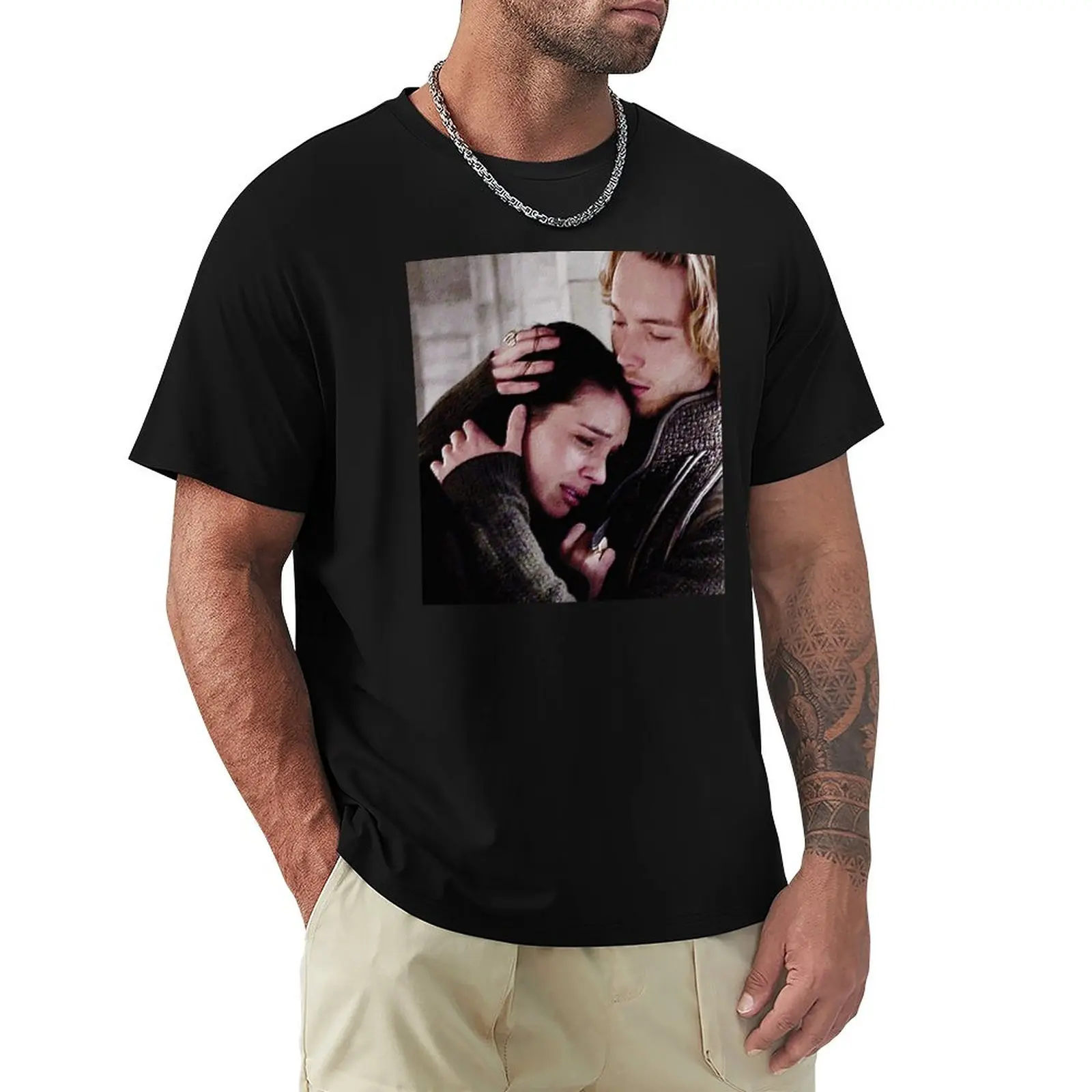

Lean On Me T-Shirt Blouse customs mens graphic t-shirts hip hop
