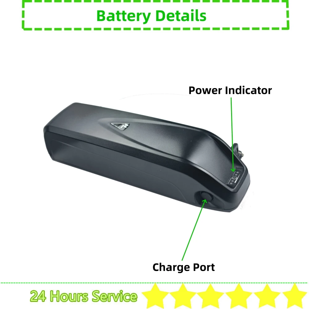 Li-ion E-bike Battery Hailong 36V 10Ah 10.4Ah 11.6Ah 12.5Ah 13Ah 14Ah 16Ah 20Ah 48V for Ampere Tourer Explorer Tourer S E-bike