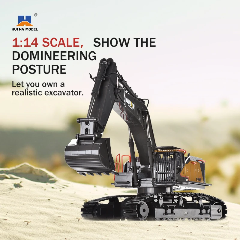 HUINA 1592 1:14 Scale 22 Channels 2.4GHz Semi-Alloy Remote control