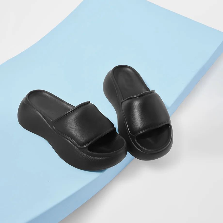 Summer Thick Sole EVA Slippers Women Indoor Outdoor Slides Lightweight Non Slip Bathroom Flip Flops 2024 4
