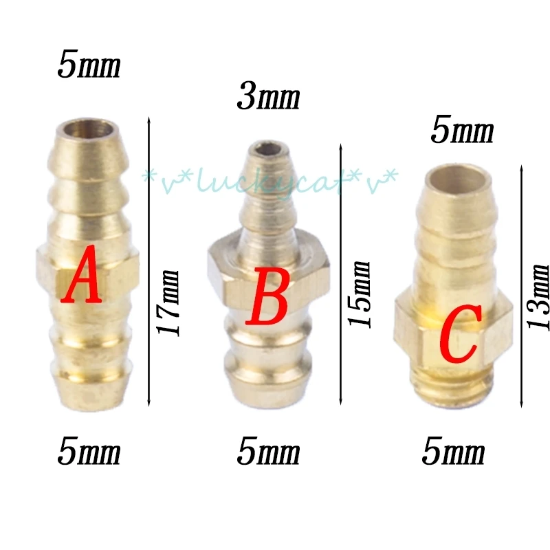 

new 10PCS Dental Connector Adaptor 5mm to 3mm, 5mm to 5 mm,5mm Connector Joint Tube Dental Chair Accessories for dental item