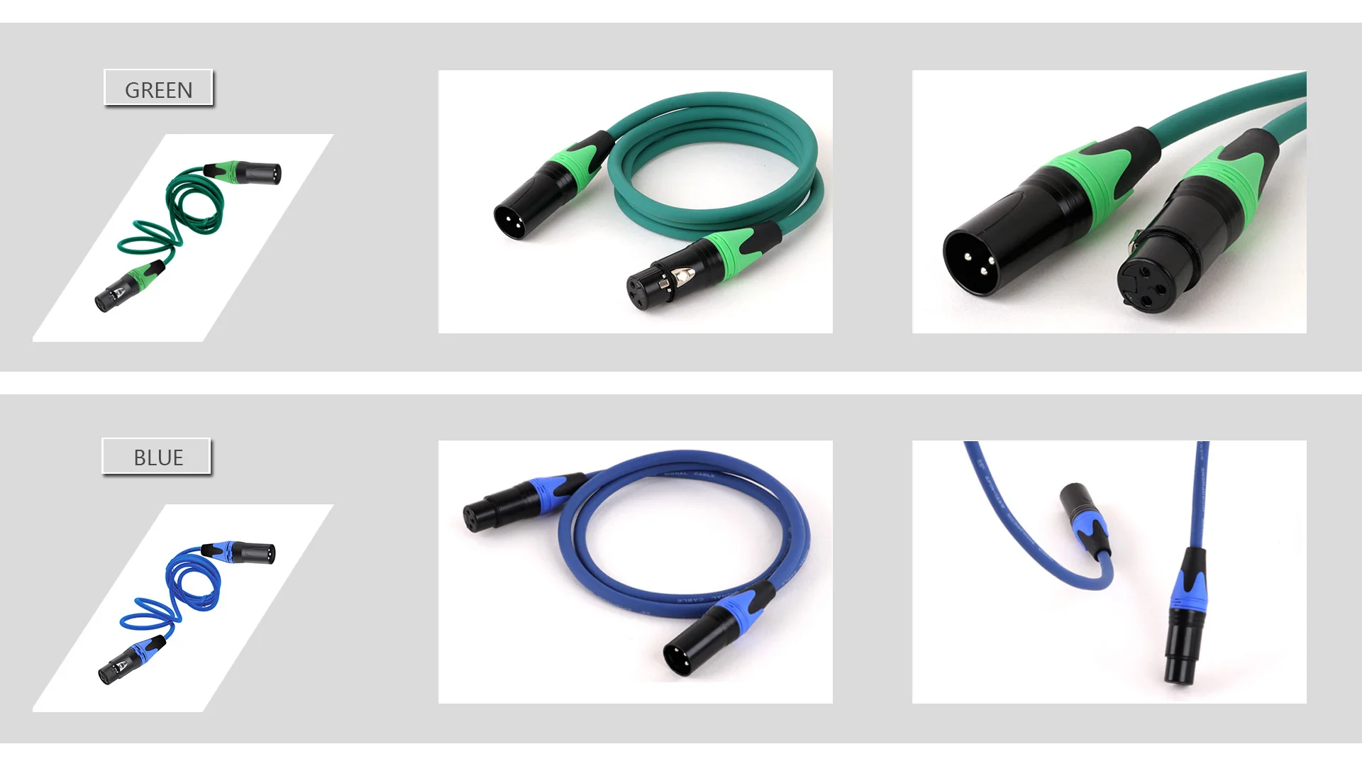 Mehrfarbiges 3-poliges XLR-Stecker auf Buchse, Mikrofonkabel, sauerstofffreies Kupfer (OFC) für Audio- und Soundausrüstung – Detail 13