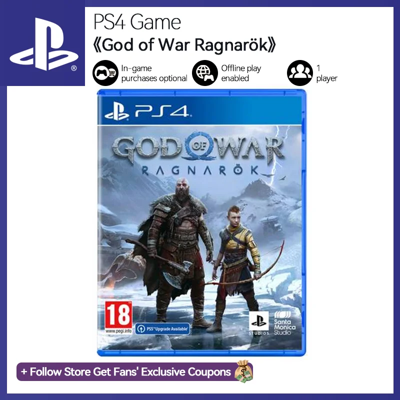 God War Ragnarok Game Ps4 Disk | Sony Playstation 4 Accessories - Sony ...