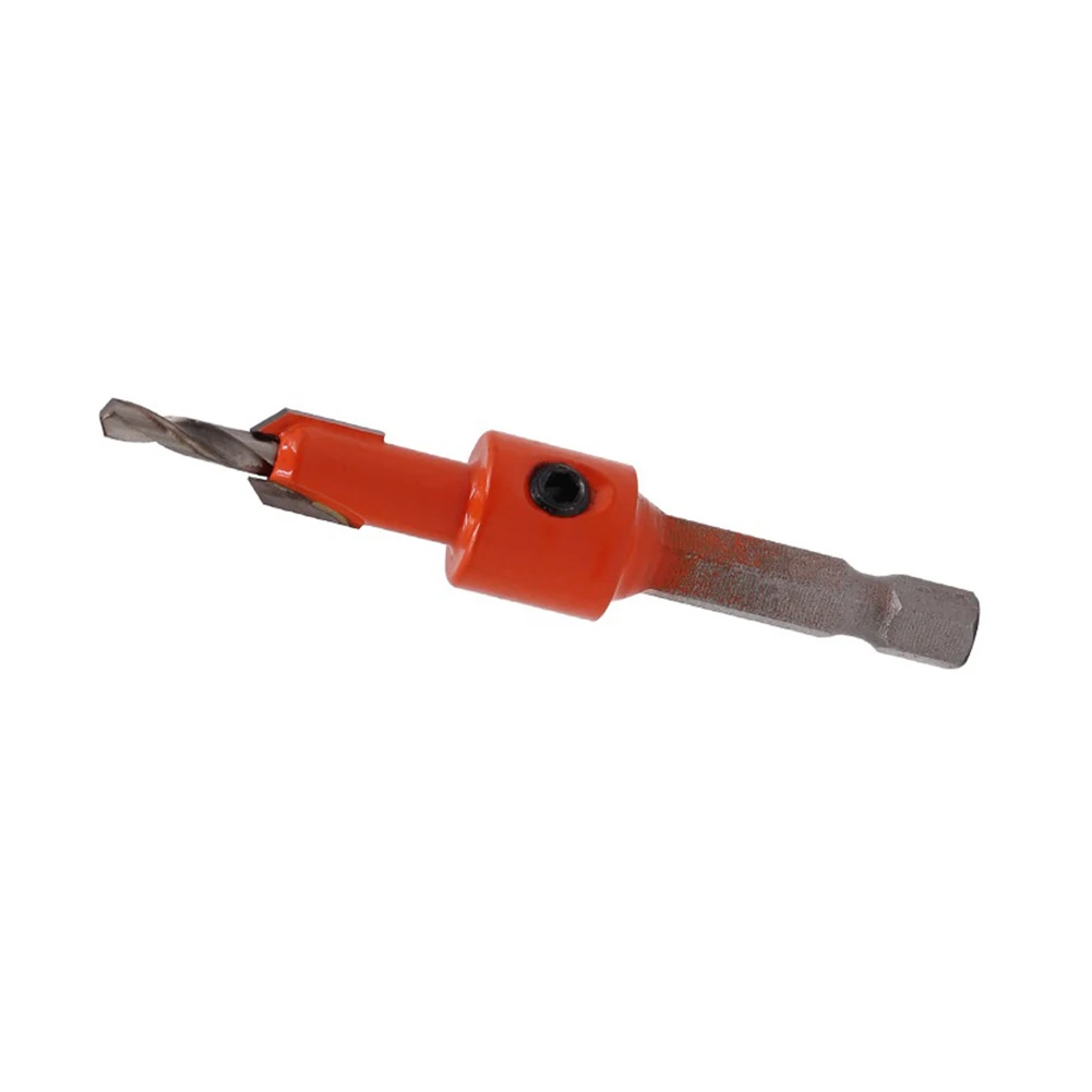

1/4Inch Hex Shank HCS Woodworking Countersink Drill Bit Router Bit Screw Extractor Remon Demolition For Wood Milling Cutter