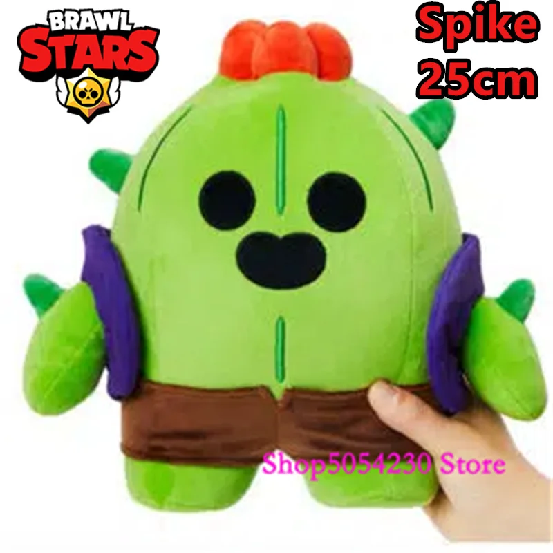 Cotton Spike Anime-Figuren Brawl Stars Kawaii Helden Crow Nita Poco Colt Weiche Stoffmaskottchen Jungen Weihnachtsgeschenke Sammlerstücke