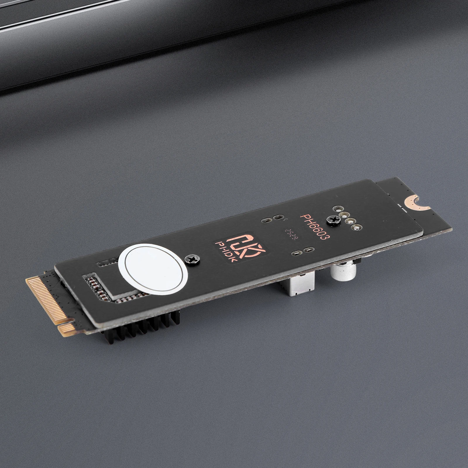M2 PCIE NVME-타입 E 확장 카드 라이저 20Gbps 고속 M2 NVME-타입-E 어댑터 ASM3242 칩셋 데스크탑 PC용