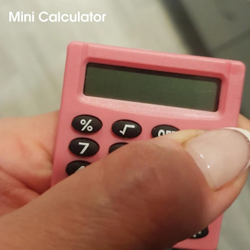 Small Square Calculator Multi-Function Mini Color School Office Electronics Plastic Calculator plastic calculator