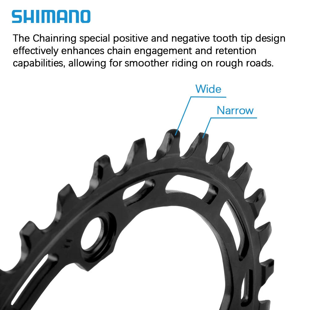 Bike Chainring Bicycle Parts Shimano 96BCD 32T Chainring 96BCD 10S 11S MTB Sprocket For MT510 M5100 M8000 M9000 Crankset