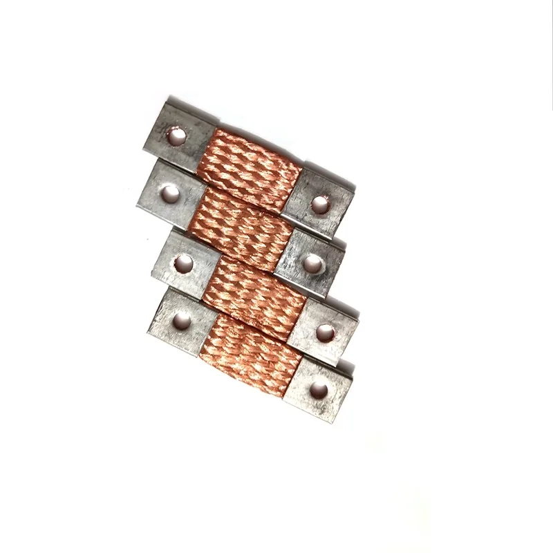 flexível trançado 57mm buraco passo central conector